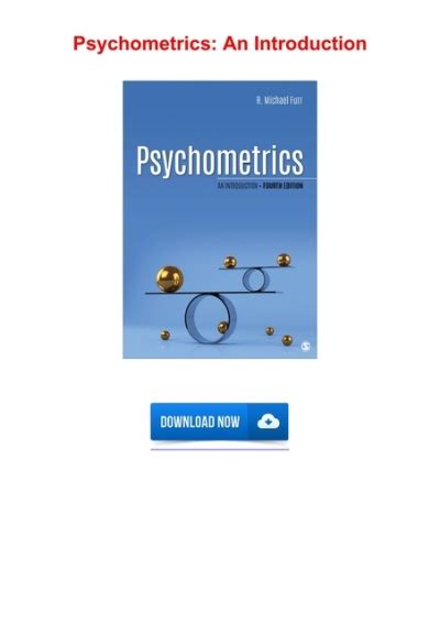 PDF Psychometrics An Introduction Ebooks