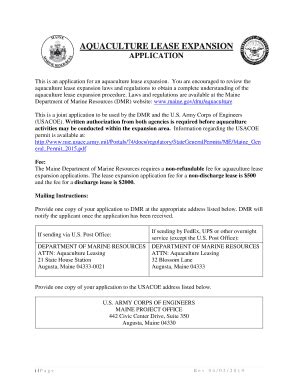 Fillable Online Shellfish Aquaculture Lease Program In Peconic Bay And