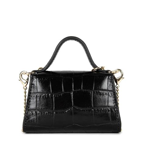 Mini Porte Monnaie Lancaster Exotic Croco Avec Cha Ne