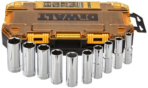 Dewalt DWMT73814 Drive Deep Socket Set Drive Size 1 2 Inch At 1900