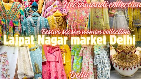 Lajpat Nagar Market Delhi Latest Festive Season Collection Eid