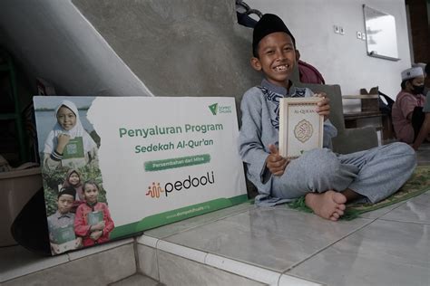 Pedooli Percayakan Penyaluran Sedekah Al Quran Melalui Dompet Dhuafa Di