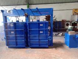 Double Box Baling Machine Double Chamber Single Cylinder Baler