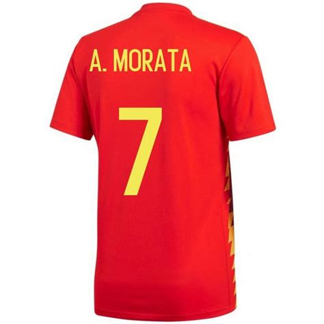 Maillot Espagne Morata Domicile Coupe Du Monde Ventes Priv Es