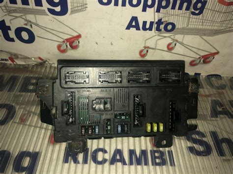 Body Computer Module Fiat Panda Code S G Ebay