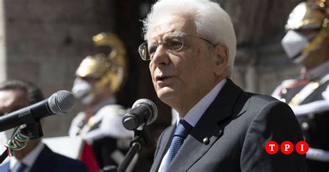 Mattarella L Italia Va Ricostruita Come Nel Ora Tocca Ai Giovani