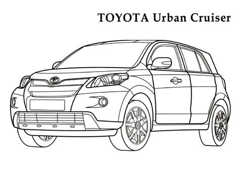 Toyota Coloring Pages To Download And Print For Free