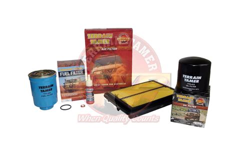 Terrain Tamer Service Filter Kit Nissan Navara D40 Thailand Built 3