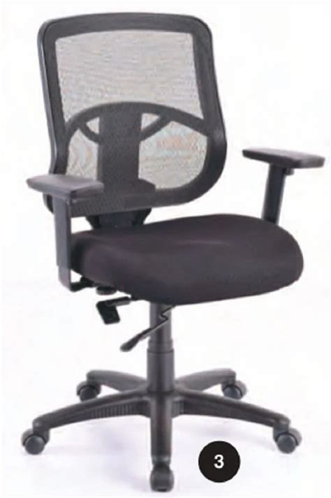 Rexine Black Mid Back Managerial Chair At Rs 5500 In Nagpur ID