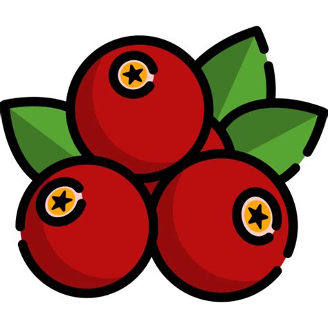 Cranberry Generic Outline Color Icon