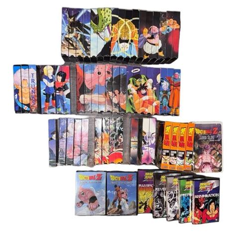 Dragon Ball Z Media Dragon Ball Z Uncut Vhs Tapes Huge Lot Vhs