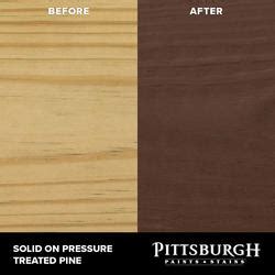 Pittsburgh Paints & Stains® Ultra Advanced Mahogany Solid Color Deck ...