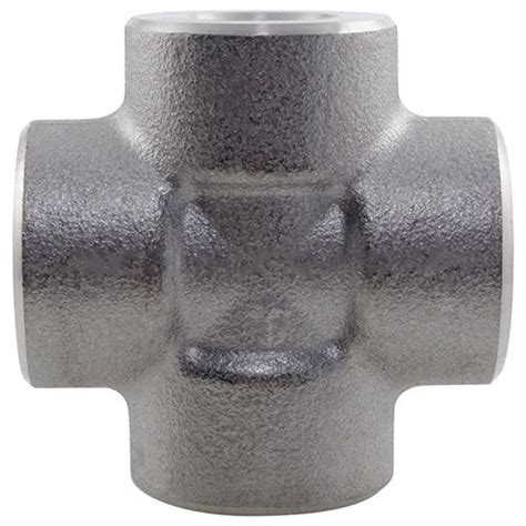 Bspt Galvanised Carbon Steel Equal Cross Lb Valvestubesfittings