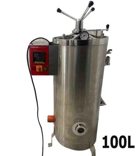 L Vertical Retort Autoclave Food Sterilizers Retort Off