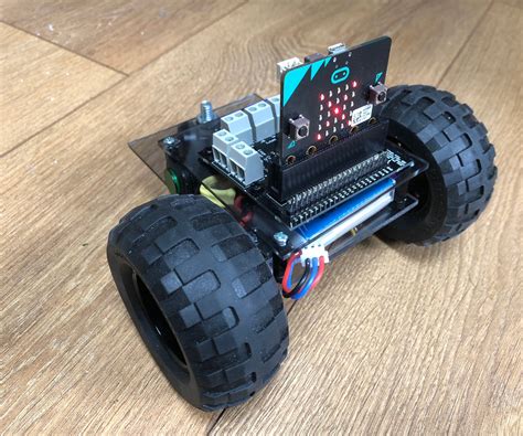 Simple Micro:bit Robot With Lego Technics Wheels : 5 Steps - Instructables