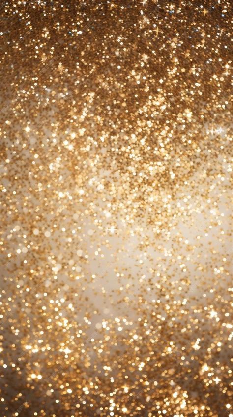 Premium AI Image | gold glitter on a white background.