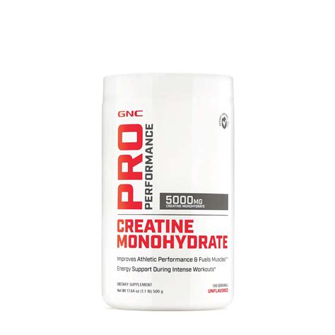 Gnc Pro Performance Creatine Monohydrate