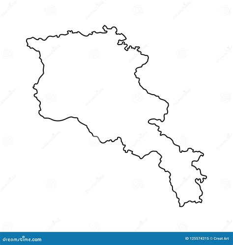 Armenia Outline Map Set Vector Illustration | CartoonDealer.com #81521156