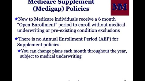 The Basics Of Medicare Supplement Plans Youtube