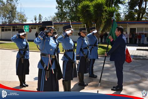 Ceremonia De Abanderamiento De La Escolta Y Banda De Guerra Del Tecnm