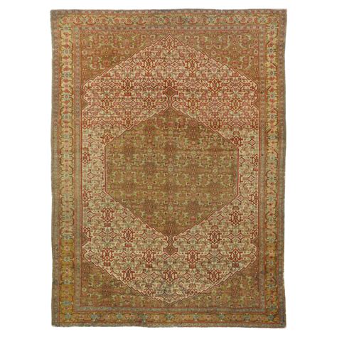 Antique Senneh Rug Of Traditional Medallion Design For Sale At Stdibs