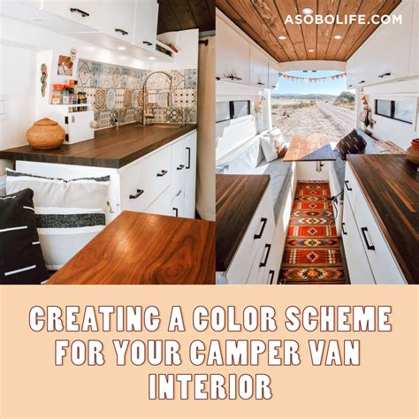 Creating A Color Scheme For Your Camper Van Interior Asobolife