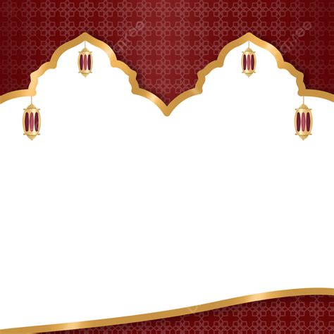 Islamic Ramadan Mubarak Png Transparent Islamic Twibbon Border With