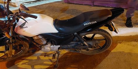 Moto Roubada Recuperada Durante Blitz Da Pm Em Pi Ma