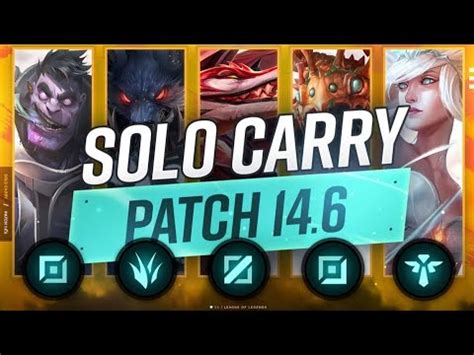 Best Solo Carry Champions In Patch 14 6 League Of Legends Recap Patch