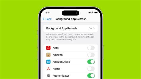 Why And How To Turn Off Background App Refresh On Iphone Ipad