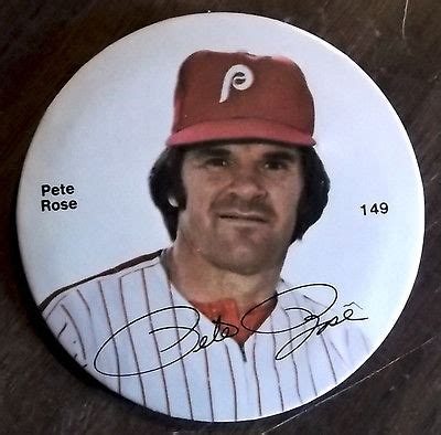 1978 Sports Photo Association Button #149 PETE ROSE Phillies -- Antique ...