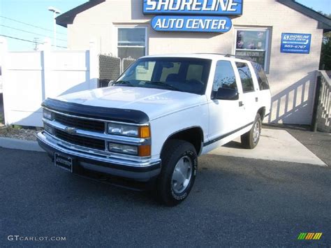 1997 Olympic White Chevrolet Tahoe Lt 4x4 21132477 Photo 3 Gtcarlot