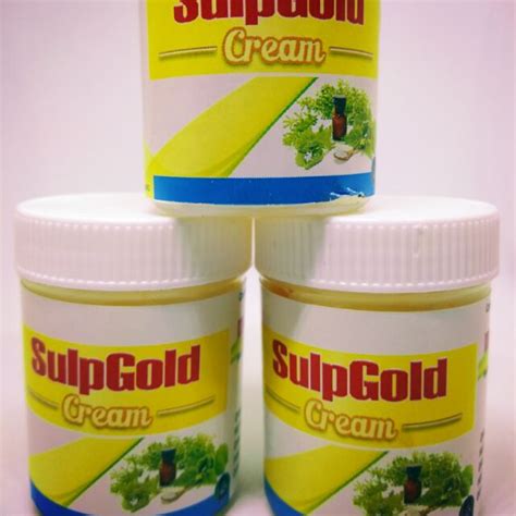 sulphgold creamkrim panau krim ekzema tinea versicolor shopee