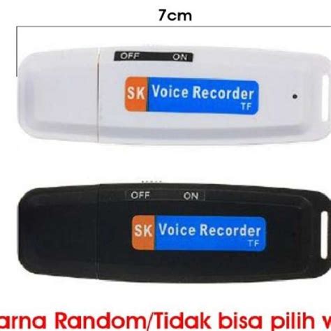 Jual USB Voice Recorder Flash Disk Drive Alat Rekam Suara Perekam Spy