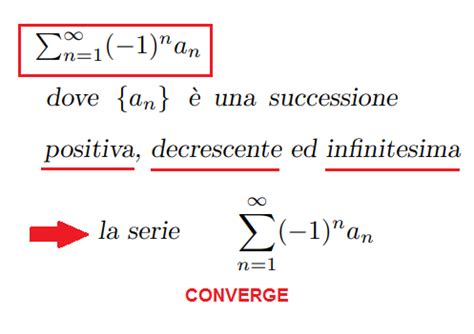 Serie A Termini Di Segno Qualunque Serie Assolutamente Convergenti Ed