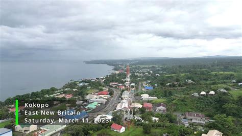 The Panorama Of Kokopo East New Britain Papua New Guinea Youtube