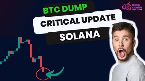 Bitcoin DUMPING Solana CRITICAL Update YouTube