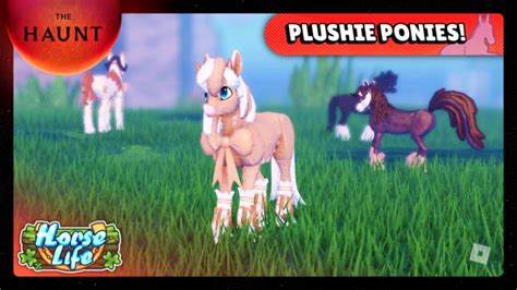 PLUSHIES笠 Horse Life - Roblox