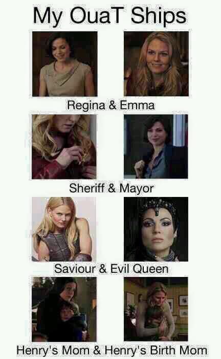 Awesome Regina And Emma Awesome Sheriff And Mayor Savior And Evil Queen