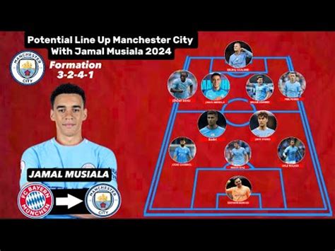 Jamal Musiala To Manchester City Manchester City Potential Line Up