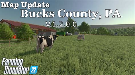 Map Update Bucks County Pa V Farming Simulator Youtube