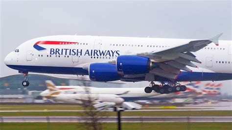 Runway L Heavy Arrivals At London Heathrow Airport British Airways