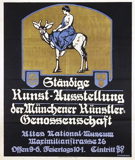 Sold Price Poster By Hans Meyer Kassel St Ndige Kunst Ausstellung