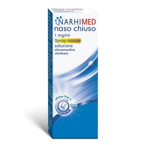 Narhimed Spray Nasale Decongestionante Naso Chiuso Raffreddore Rinite