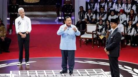 Tiga Calon Presiden Berhadapan Dalam Debat Pertama Pemilu 2024 Jurnal