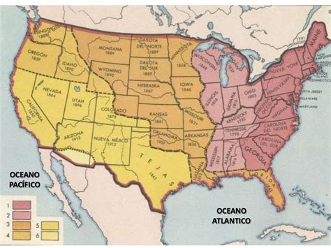 Crecimiento Territorial De Estados Unidos