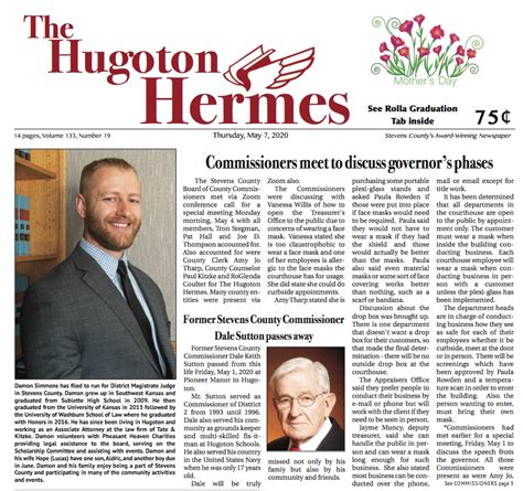 May 7 2020 Hugoton Hermes News