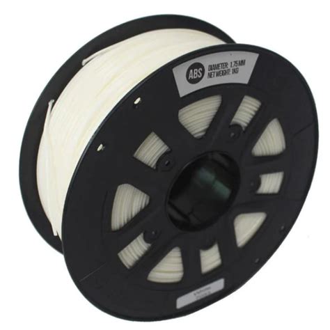 cctree abs mm  kg white xtrude  printers filament