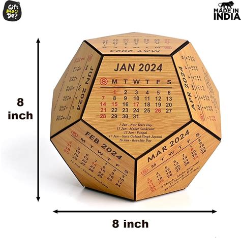 D Calendar India Janka Jillayne