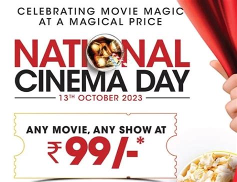 National Cinema Day 2025 Tickets Nagar - William Bower